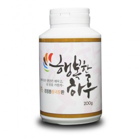 행복한하루 검정콩(약콩) 청국장 환/서목태,검정쌀(모두 국내산)/200g